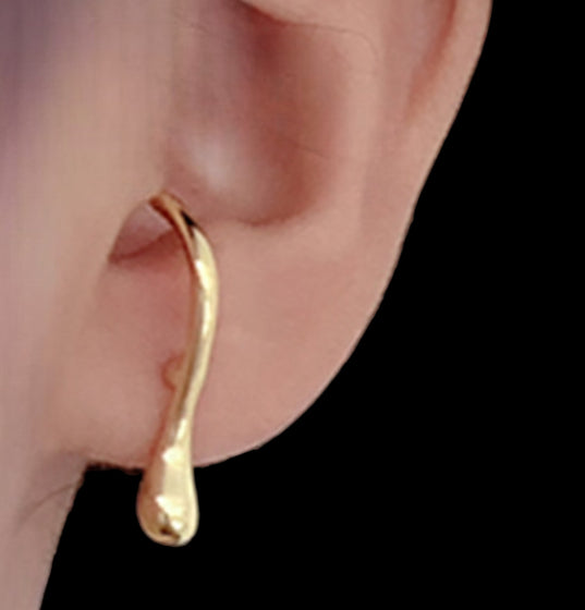 ASYMMETRICAL DROP EARRING