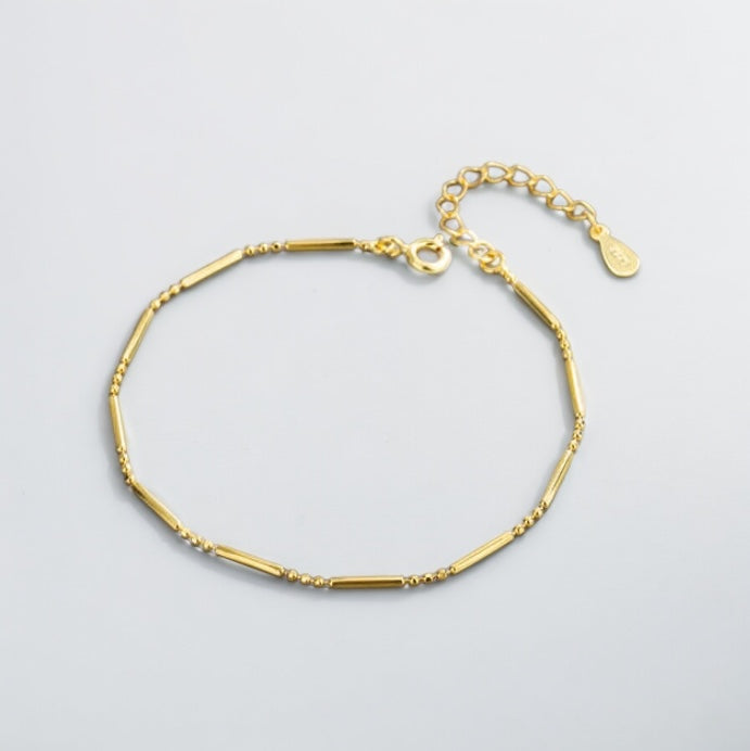 BEAD and BAR BRACELET